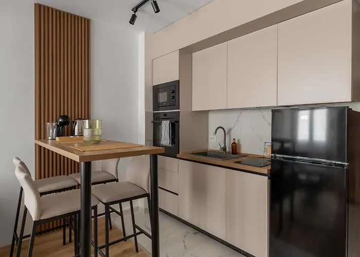 Apartament Centrally Located D&o Contemporary Escape *